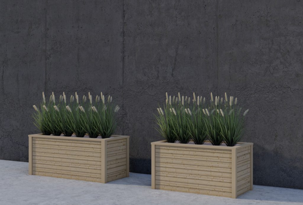 Ahşap saksı modelleri